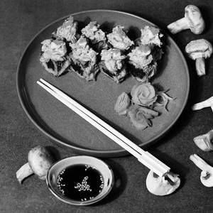 Shiitake Cream Cheese Roll (Maki)