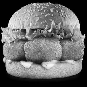 Chicken Nuggets Burger