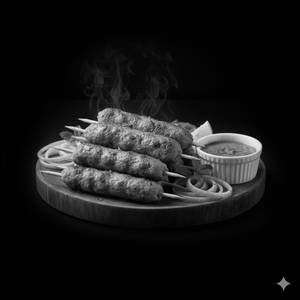 Chicken Seekh Kebab Medium -  6 Piece