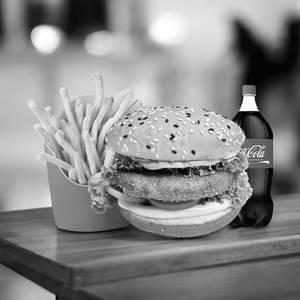 Schezwan Crispy Veg(regular)+classic Salted Fries (small)+coke(250 Ml)