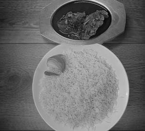 Steam Rice Chicken Kosha Combo