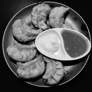 Chicken fried momo 6pieces