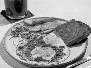 Pesto Sunny Side Up (2 Eggs)
