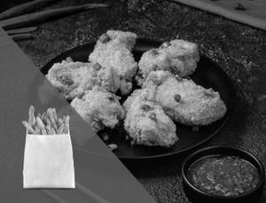Choice of Kurkure Momos + French Fries
