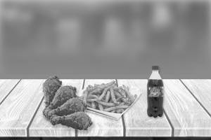 4 Pcs Lolipop + Peri-peri Fries + 2 Cold Drink