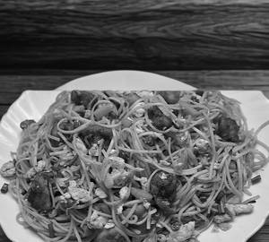 Chicken noodles