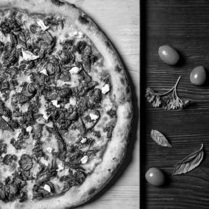 Triple Mushroom Pizza