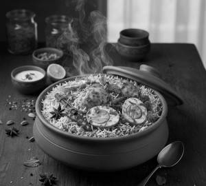 Hyderabadi Style Egg Biryani