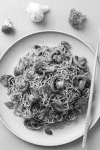 Mushroom Noodles [Serves 1]