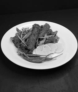 Mutton Seekh Three Pepper Masala