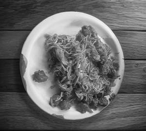 Noodls mix manchurian [dry]