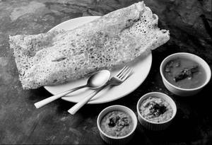Rawa Onion Masala Dosa