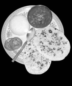 Plain Naan [2 Pieces] With Rajma