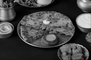 Soya Keema Parantha