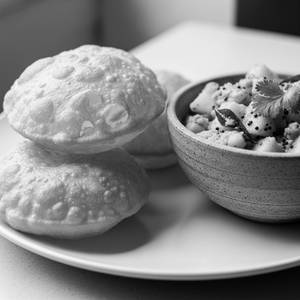 Poori sambar [3 pieces]