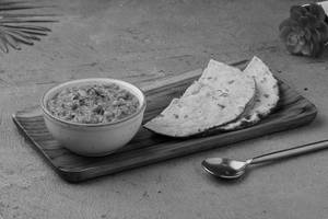 Roti[1]+Green Peas Masala[ 100Ml ]