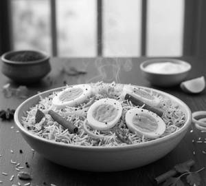Simple Egg Pulao