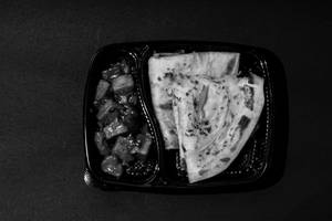 Chilly Paneer + 2 Lacha Paratha
