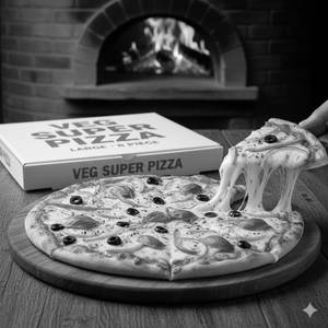 Veg Super Pizza Large - 8 Piece