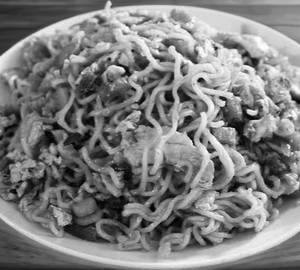 Egg masala maggie