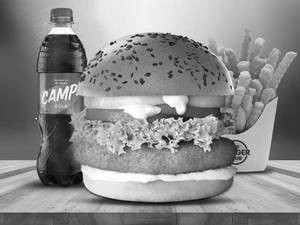 Chicken Club Burger Meal