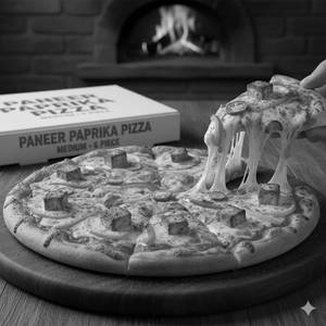 Paneer Paprika Pizza Medium -  6 Piece