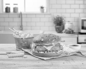 Peri Peri Paneer Burger