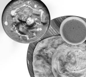 Paneer butter masala with parotta [2 pieces]
