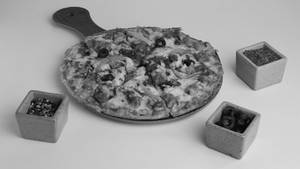 Veg Manchurian Pizza