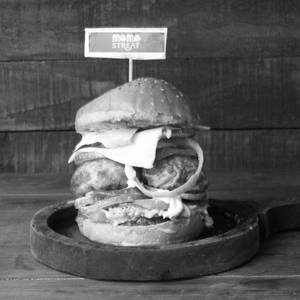 Cheesy Veg Mo Burger