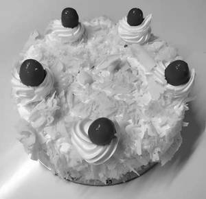 White Forest Cake