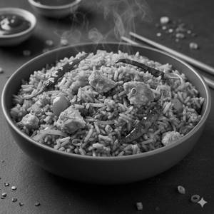 Sehezwan chicken fried rice