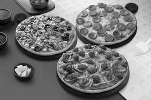 Buy 1 Get 2 Thin Crust Pizza Free(Veg & Non-Veg)