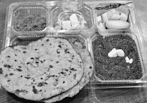 Sarson Da Saag Thali