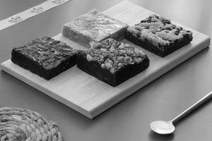 Assorted Brownie Box Of 4 (classic Collection)