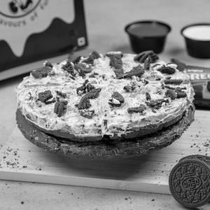 Cookies And Cream Fantasy Double  Layer Waffle Cake