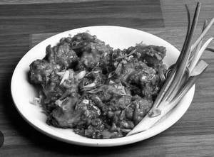 Hot Garlic Chicken (dry)