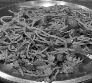 Chicken noodles