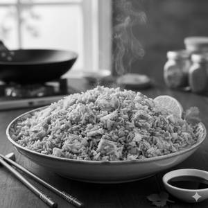 Egg fried rice