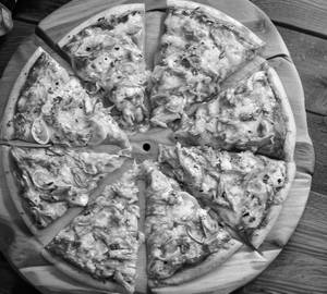 American chicken pizza