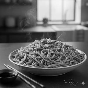 Schezwan veg noodles