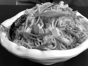 Veg Singapore Noodles