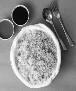 Egg Burnt Garlic Fried Rice