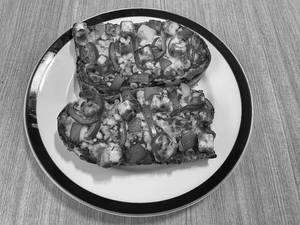 Paneer Tikka Bruschetta