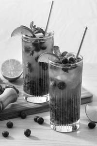 Blueberry Mojito