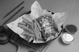 Spicy Chicken Open Toast