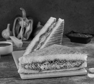 Spicy Schezwan Cheesy Grill Sandwich