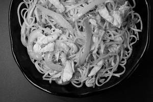 Prawns Hakka Noodles