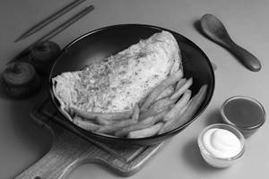 Pesto Chicken Omelette