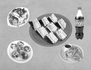 Combo Pack With Original Bahubali Sandwich [Serve 5/6 Persons]
